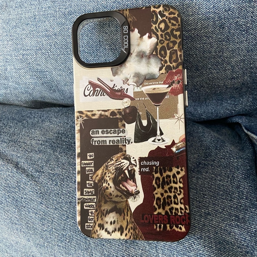 Stylish Leopard Print iPhone 13 Case